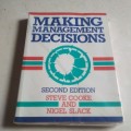 Making Management Decisions