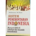 Sistem Pemerintahan Indonesia