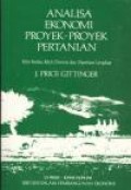 Analisa Ekonomi Proyek - Proyek  Pertanian Edisi Kedua, Telah Direvisi dan Diperluas Lengkap