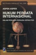 Aspek-Aspek Hukum Perdata Internasional dalam Perkara-Perkara Kepailitan