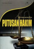 Hermeneutika Putusan Hakim