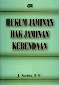 Hukum Jaminan Hak Jaminan Kebendaan