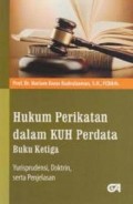 Hukum Perikatan dalam KUH Perdata : Buku Ketiga