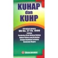 KUHAP dan KUHP : Dilengkapi dengan UU No.27 Th. 1999