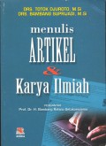 Menulis Artikel & Karya Ilmiah