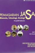 Pemasaran Jasa: Manusia, Teknologi, Strategi Jilid 2