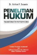 Penelitian Hukum Transformatif - Partisipatoris