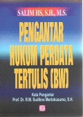 Pengantar Hukum Perdata Tertulis (BW)