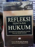 Refleksi Tentang Hukum