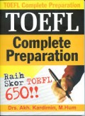 TOEFL : Complete Preparation