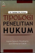 Tipologi Penelitian Hukum