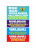 Undang-Undang Republik Indonesia: Nomor 42 Tahun 2009, Nomor 18 Tahun 2000, Nomor 11 Tahun 1994, Nomor 8 Tahun 1983