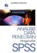 Analisis data Penelitian Menggunakan SPSS