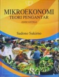 Mikroekonomi ; Teori Pengantar