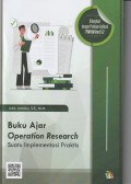 Buku Ajar Operation Research
