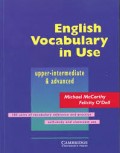 English Vocabulary in Use; Upper- Intermediate & advanced