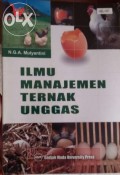 Ilmu Manajemen Ternak Unggas