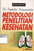 Metodologi Penelitian Kesehatan