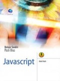 Belajar Sendiri Pasti Bisa : JavaScript