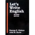 Let's write English