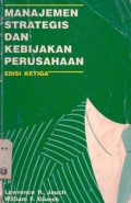 Manajemen Strategis dan Kebijakan Perusahaan