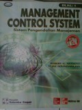 Management Control System; Sistem Pengendalian Manajemen 1
