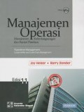 Manajemen Operasi : Manajemen Keberlangsungan dan Rantai Pasokan