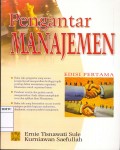 Pengantar  Manajemen