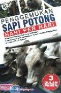 Penggemukan Sapi Potong Hari per Hari 3 Bulan Panen