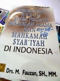 Pokok - Pokok Hukum Acara Perdata Peradilan Agama dan Makahkamah Syari'ah di Indonesia