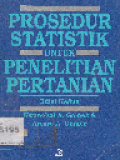 Prosedur Statistik untuk Penelitian Pertanian