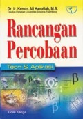Rancangan Percobaan : Teori dan Aplikasi