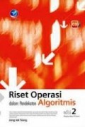 Riset Operasi  dalam pendekatan Algoritmis