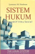 Sistem hukum ; Perspektif Ilmu Sosial