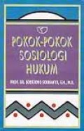 Pokok-pokok Sosiologi Hukum