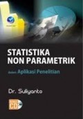 Statistika Non Parametrik dalam Aplikasi Penelitian