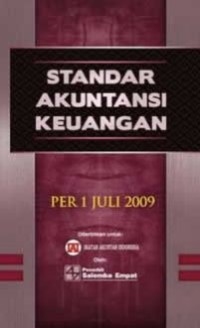 Standar Akuntansi Keuanagan Per 1 Juli 2009