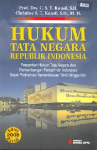 Hukum Tata Negara Republik Indonesia Edisi Revisi