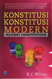 Konstitusi Konstitusi Modern
