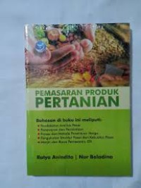 Pemasaran Produk Pertanian