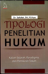 Tipologi Penelitian Hukum