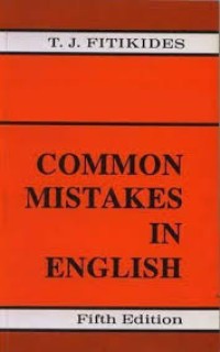 Common mistake in English