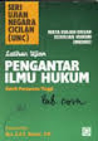 Latihan Ujian: Pengantar Ilmu Hukum