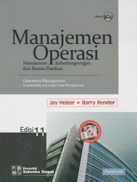 Manajemen Operasi : Manajemen Keberlangsungan dan Rantai Pasokan