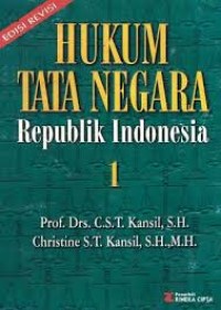 Hukum Tata Negara Republik Indonesia