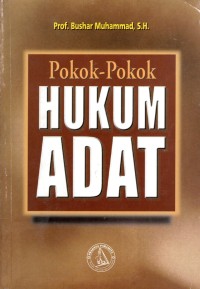 Pokok - Pokok Hukum Adat